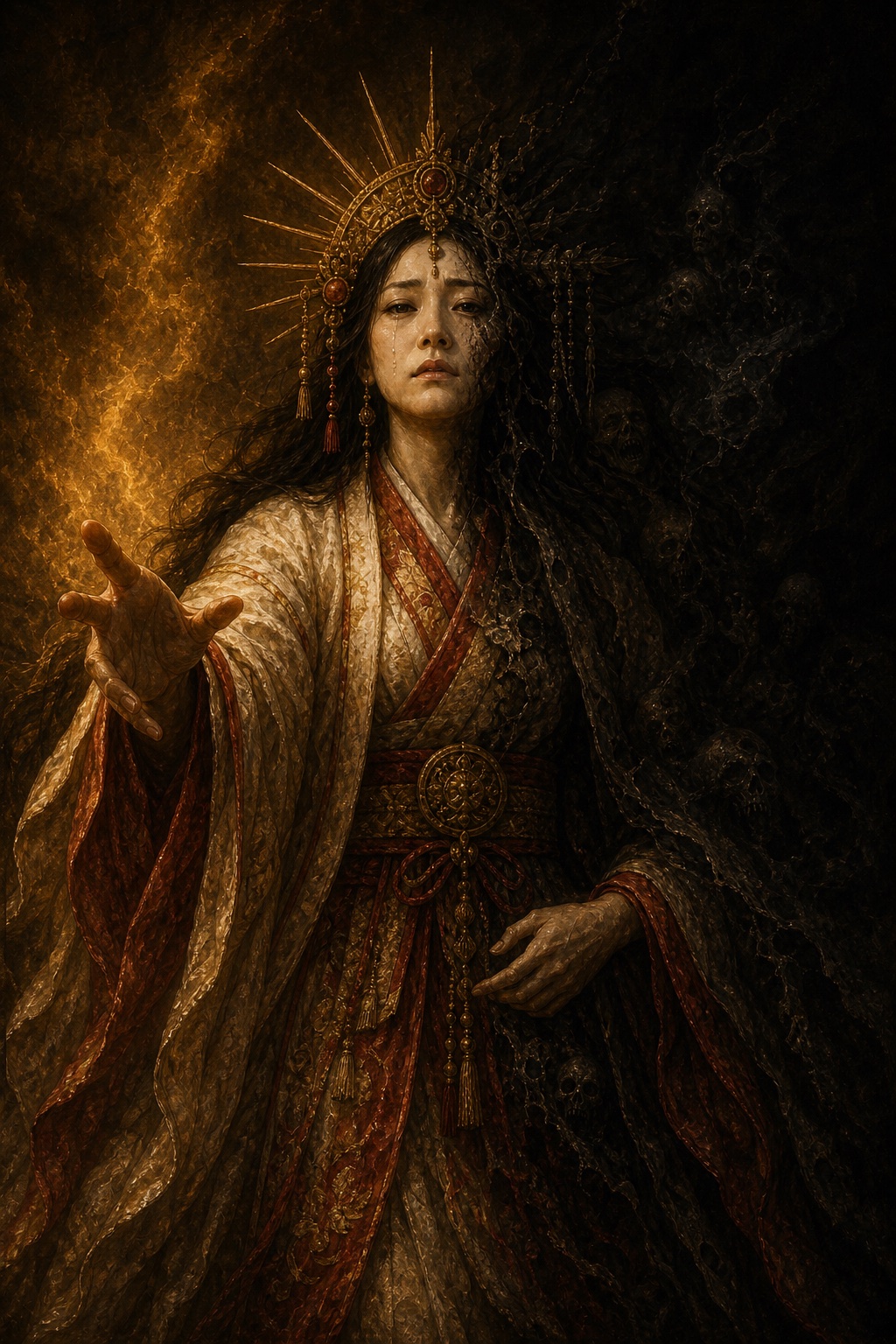 Depiction of Izanami