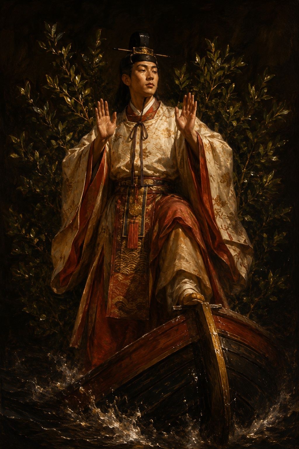 Depiction of Kotoshironushi