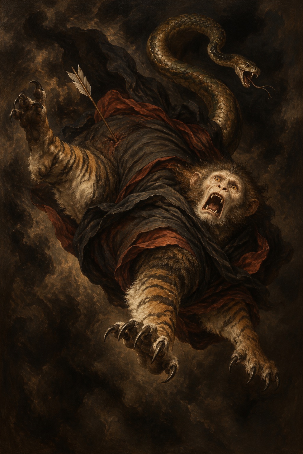 Depiction of Nue