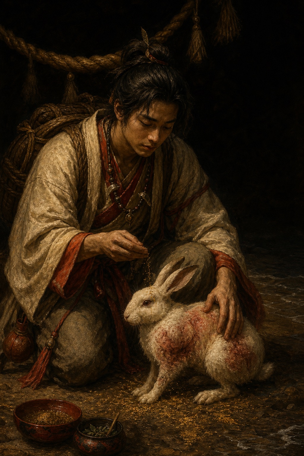 Depiction of Okuninushi
