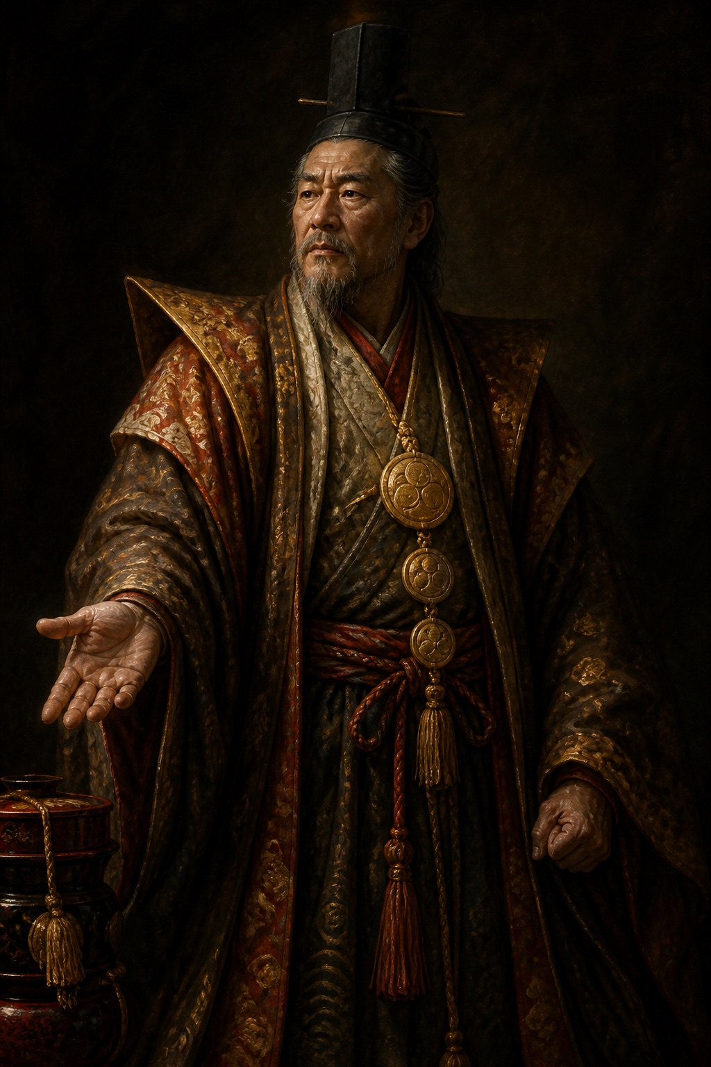 Depiction of Ōyamatsumi