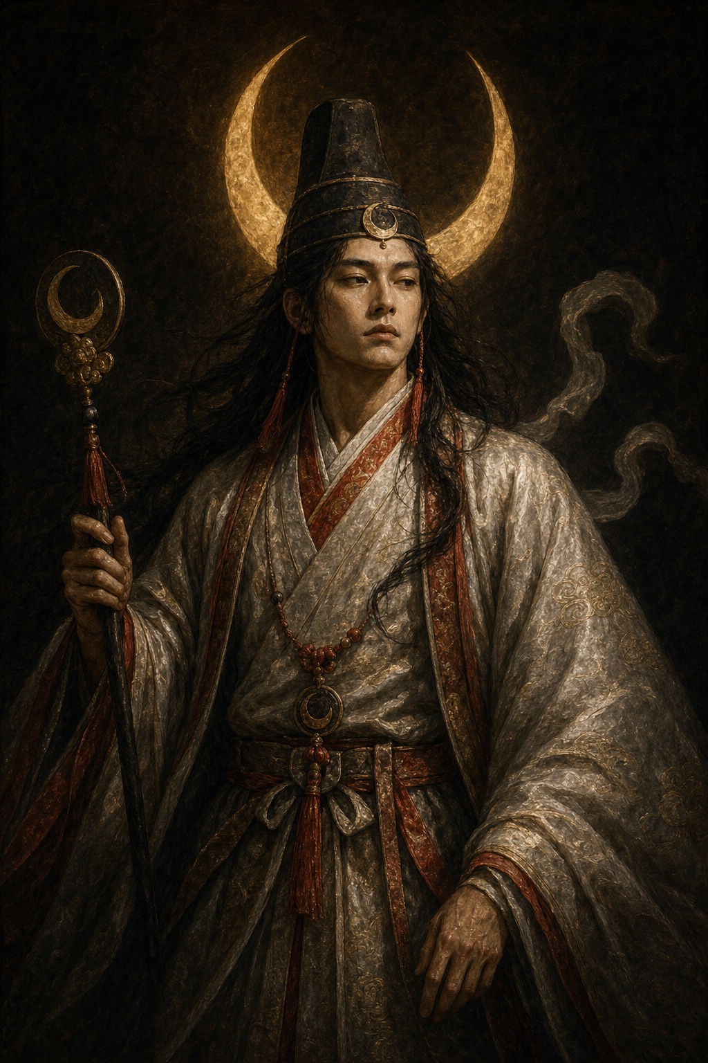 Depiction of Tsukuyomi