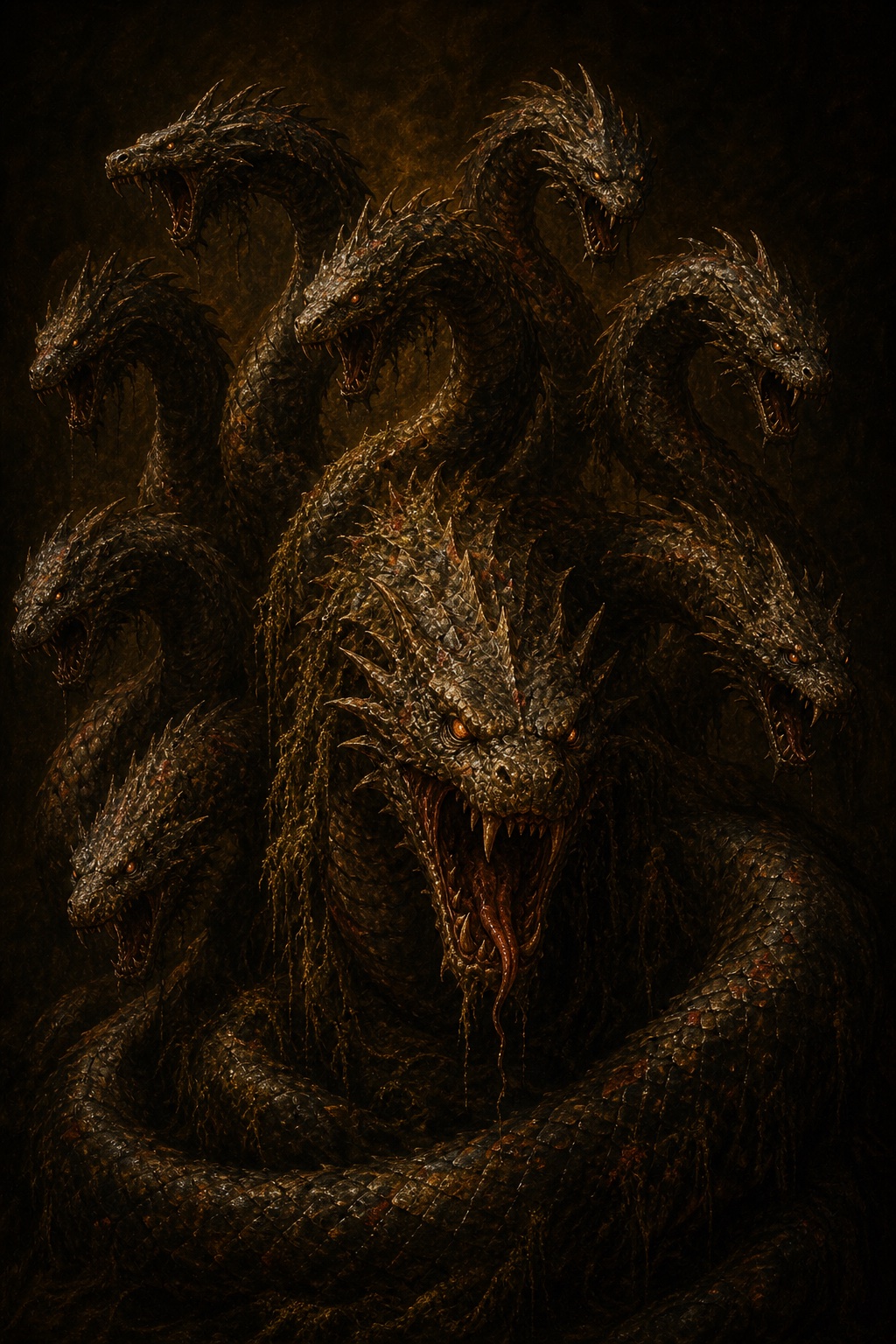 Depiction of Yamata-no-Orochi
