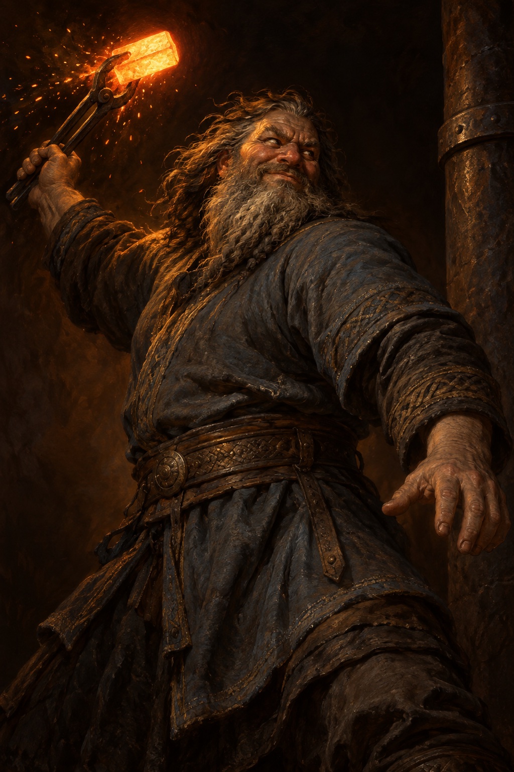 Depiction of Geirröðr