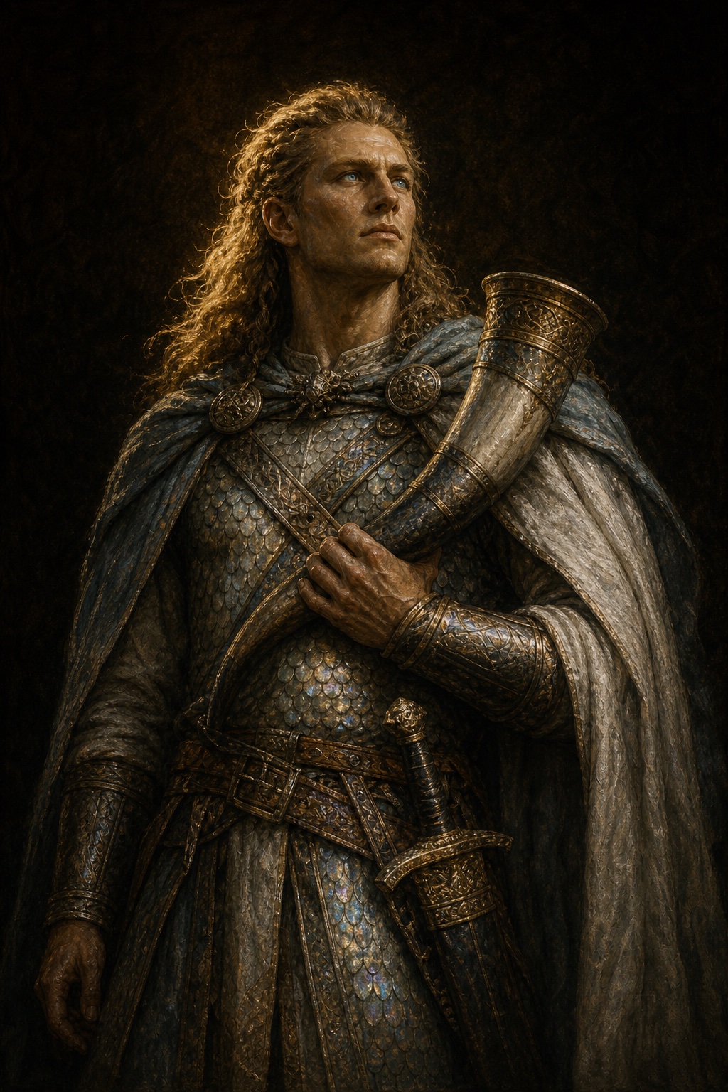 Depiction of Heimdall