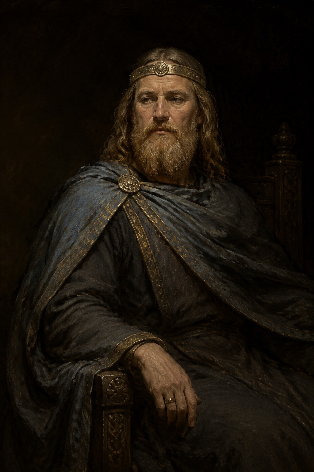 Depiction of Hœnir