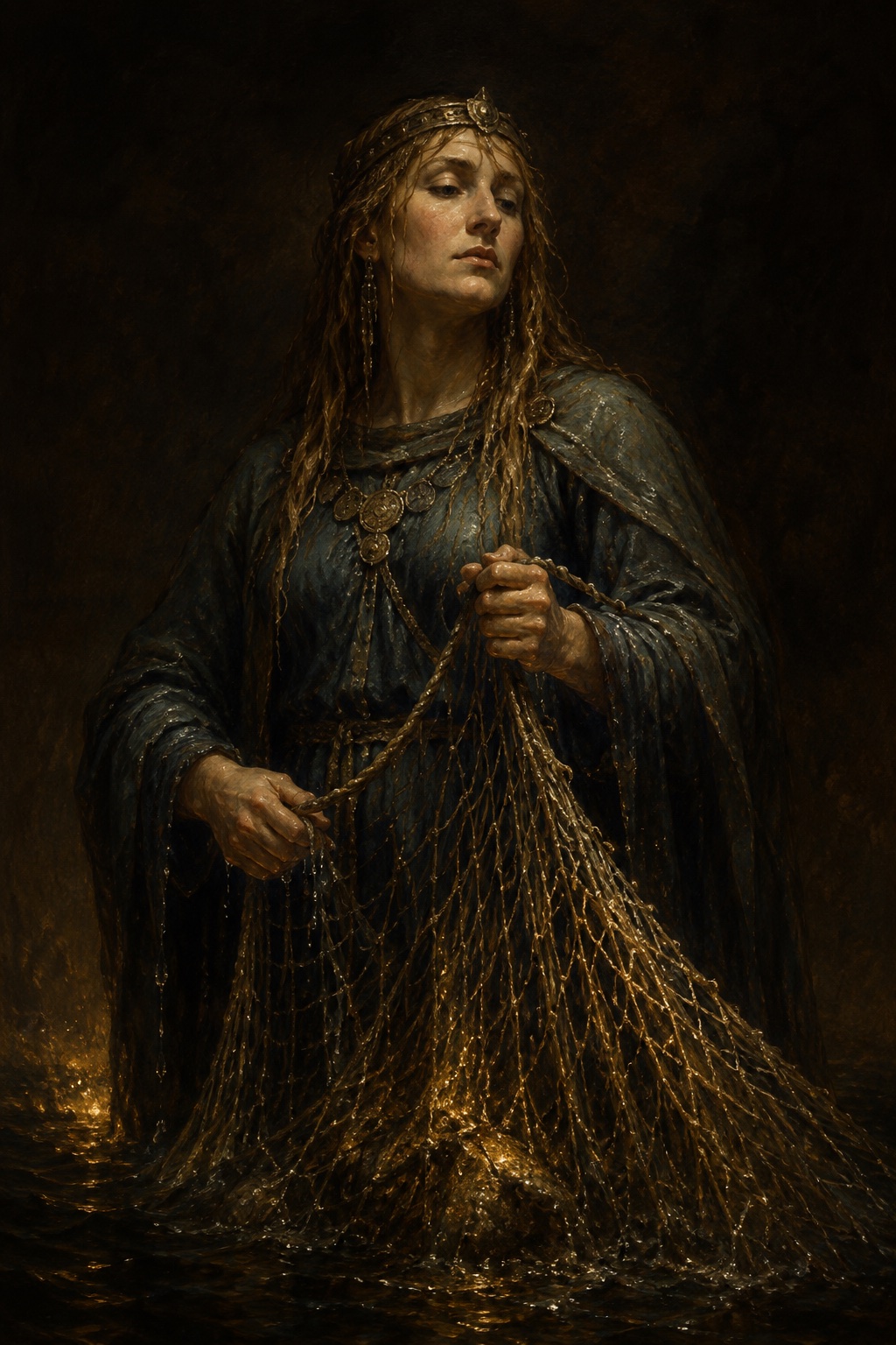 Depiction of Rán