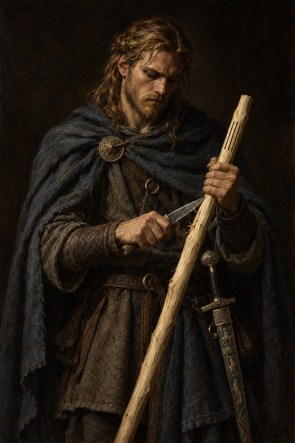 Depiction of Skírnir
