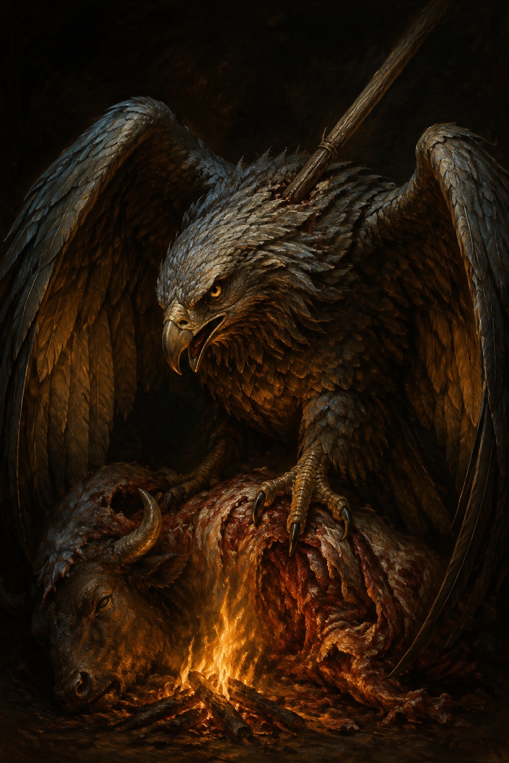 Depiction of Þjazi